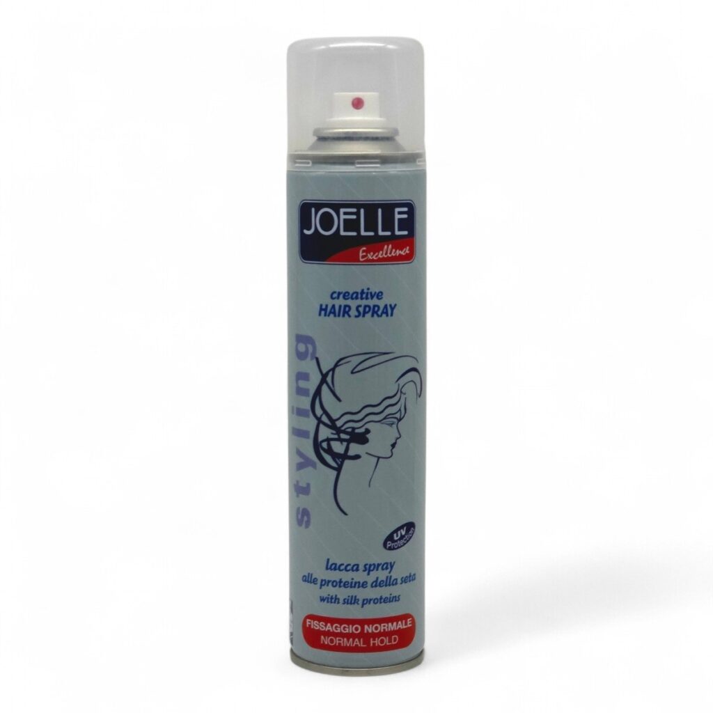 La Lacca spray JOELLE EXCELLENCE Normal è stata concepita per chi cerca un sostegno naturale e flessibile.