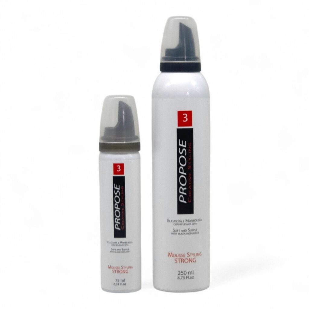 Hair Mousse strong hold Schiuma – fissaggio FORTE Struttura & Controllo Totale